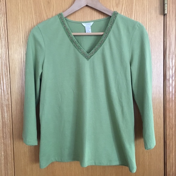 Christopher & Banks Tops - Detailed Top